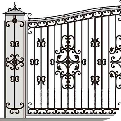 Кованые ворота и заборы