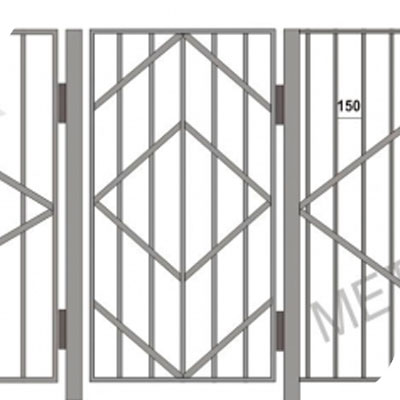Ворота и заборы эконом класса