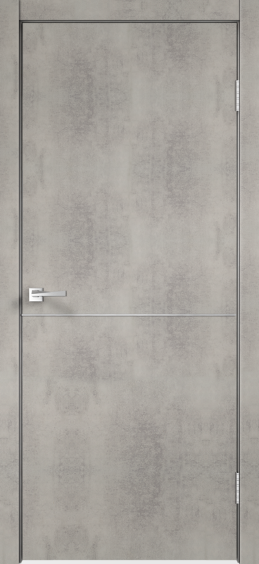 Межкомнатная дверь ЭКОШПОН TECHNO облегченное H1