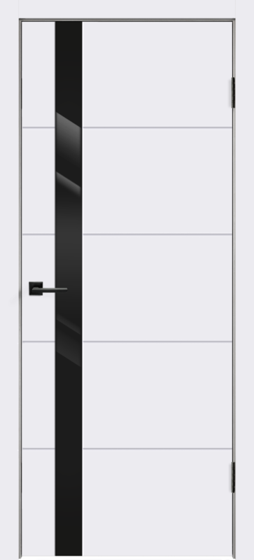 Межкомнатная дверь эмаль SCANDI F со стеклом Z1