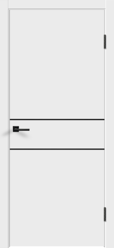 Межкомнатная дверь эмаль FLAT H2 глухое