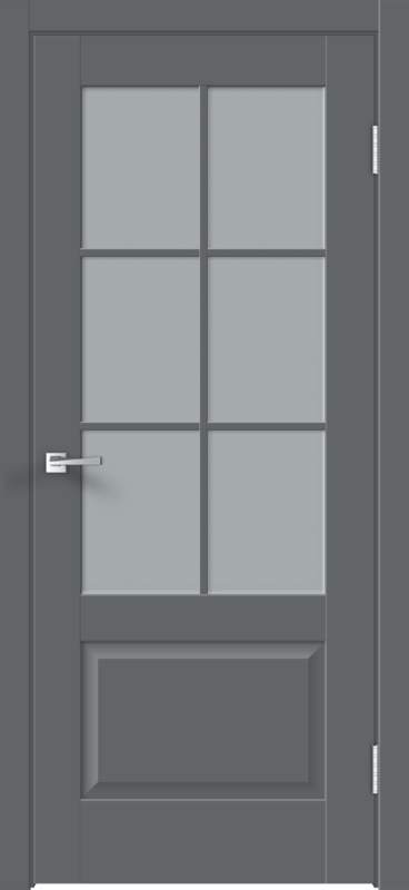 Межкомнатная дверь EMALUX ALTO 12 со стеклом