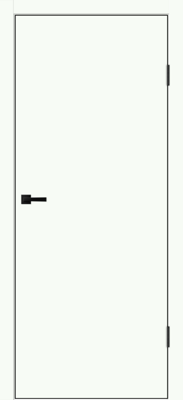 Межкомнатная дверь EMALUX TECHNO BLACK облегченное глухое