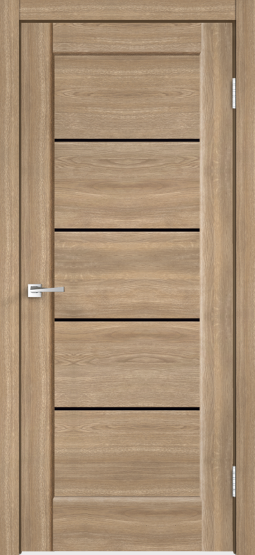 Межкомнатная дверь экошпон PREMIER 1 со стеклом