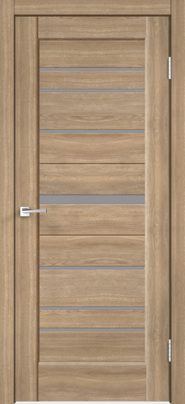 Межкомнатная дверь экошпон PREMIER 20 со стеклом