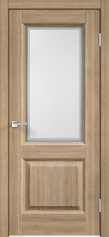 Межкомнатная дверь экошпон ALTO 6 со стеклом