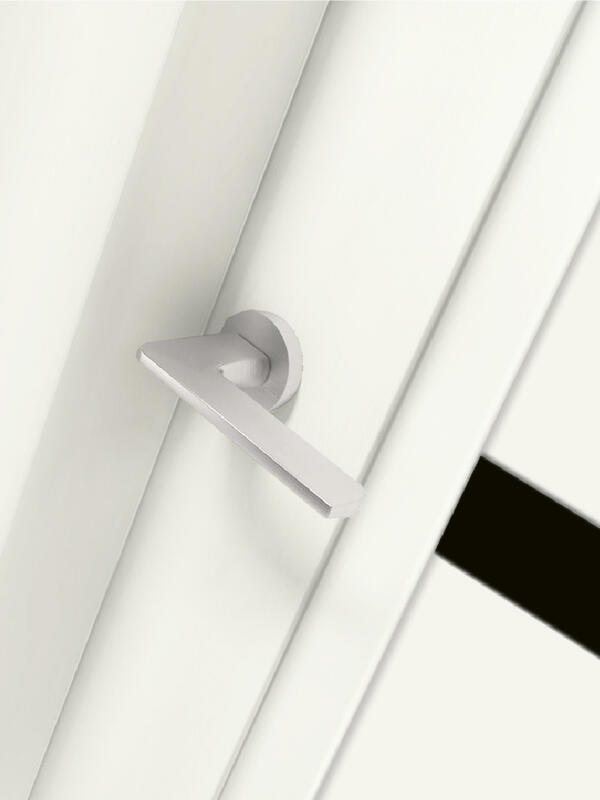 Межкомнатная дверь экошпон NEXT 1 со стеклом — изображение 3