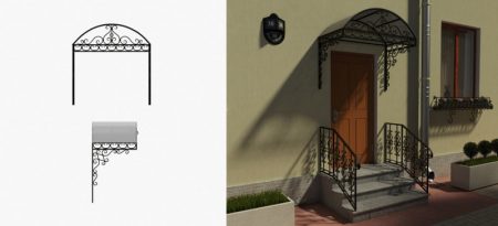 Козырёк К-10