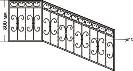 Перила КП-12