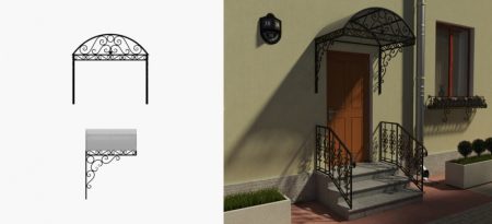 Козырёк К-14