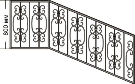 Перила КП-17