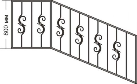 Перила КП-21