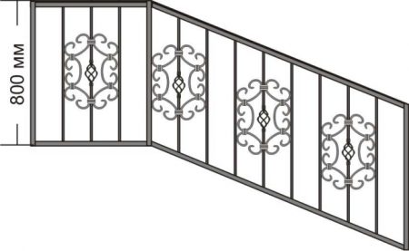 Перила КП-33