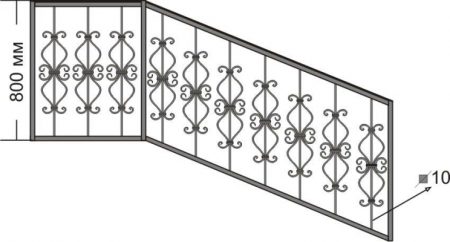 Перила КП-34